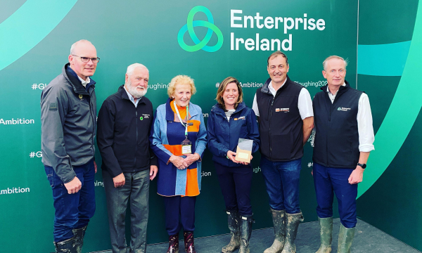 Abbey Machinery win Ag Tech Innovation Award at National Ploughing